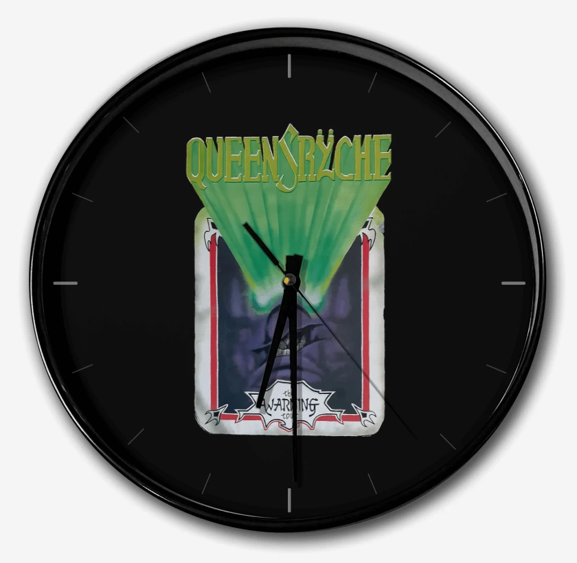 Reloj Negro de Queensryche The Warning