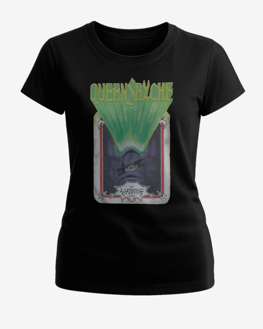Polera de Mujer Negro de Queensryche The Warning