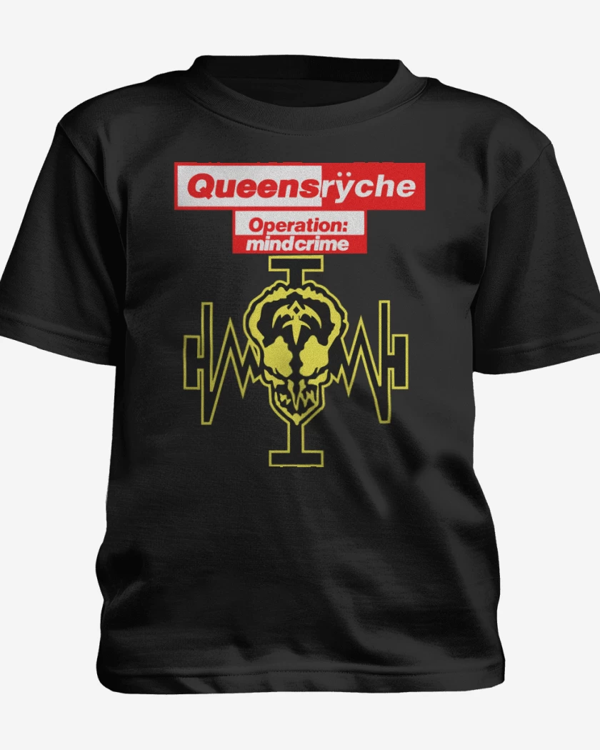 Polera de niño Negro de Queensryche Operation Mindcrime