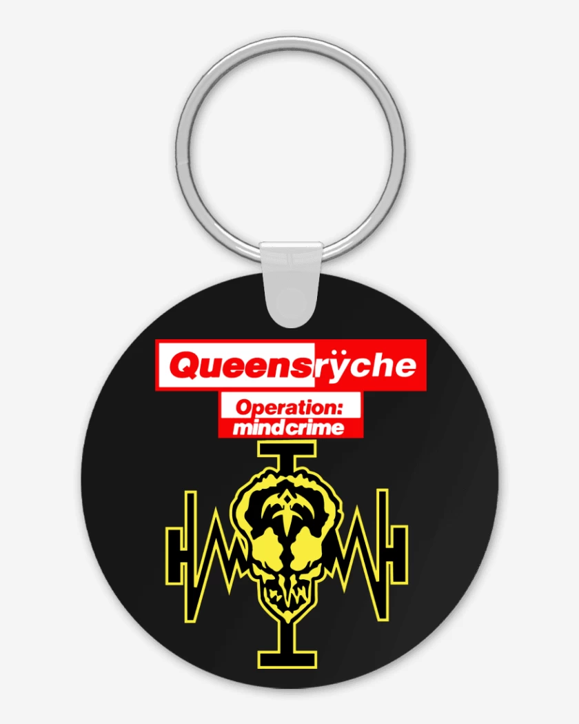 Llavero Negro de Queensryche Operation Mindcrime