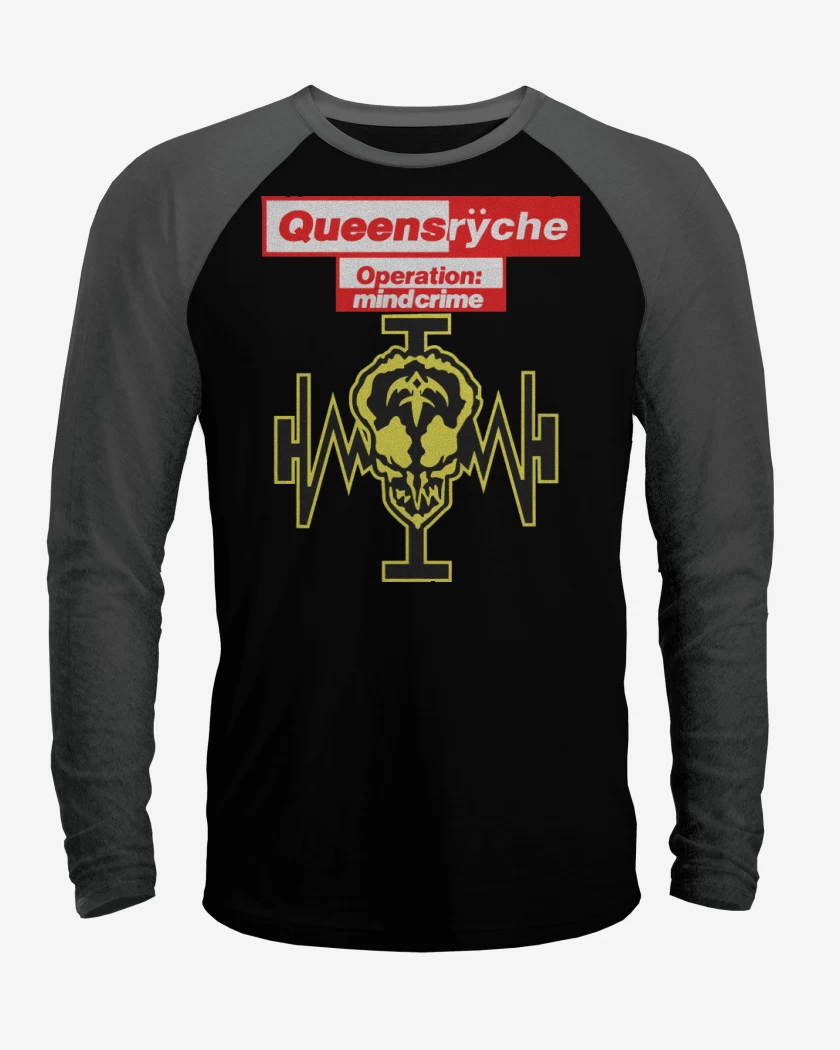 Polera Raglan Queensryche Operation Mindcrime