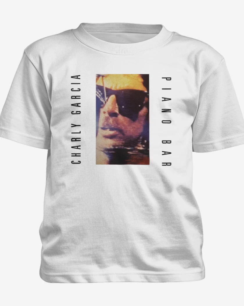 Polera de niño Blanco de Piano bar