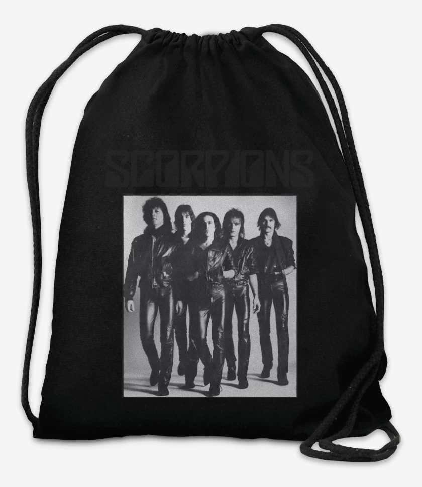 Mochila Negro de Scorpions Band