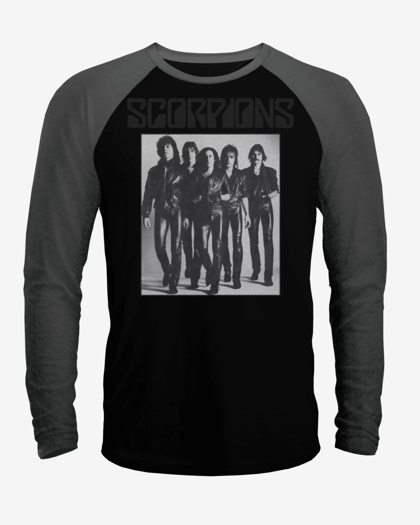 Polera Raglan Scorpions Band