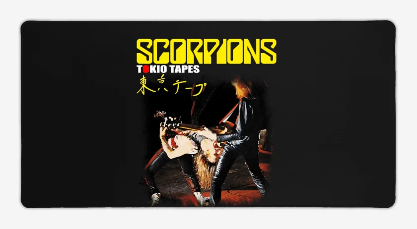 Mouse pad Gamer Scorpions Tokio Tapes