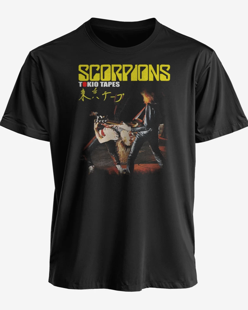 Polera Scorpions Tokio Tapes