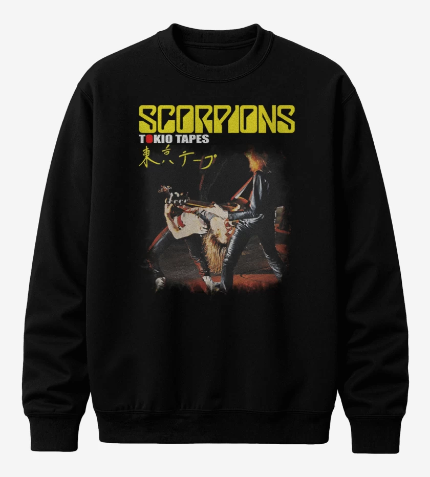 Poleron polo Scorpions Tokio Tapes