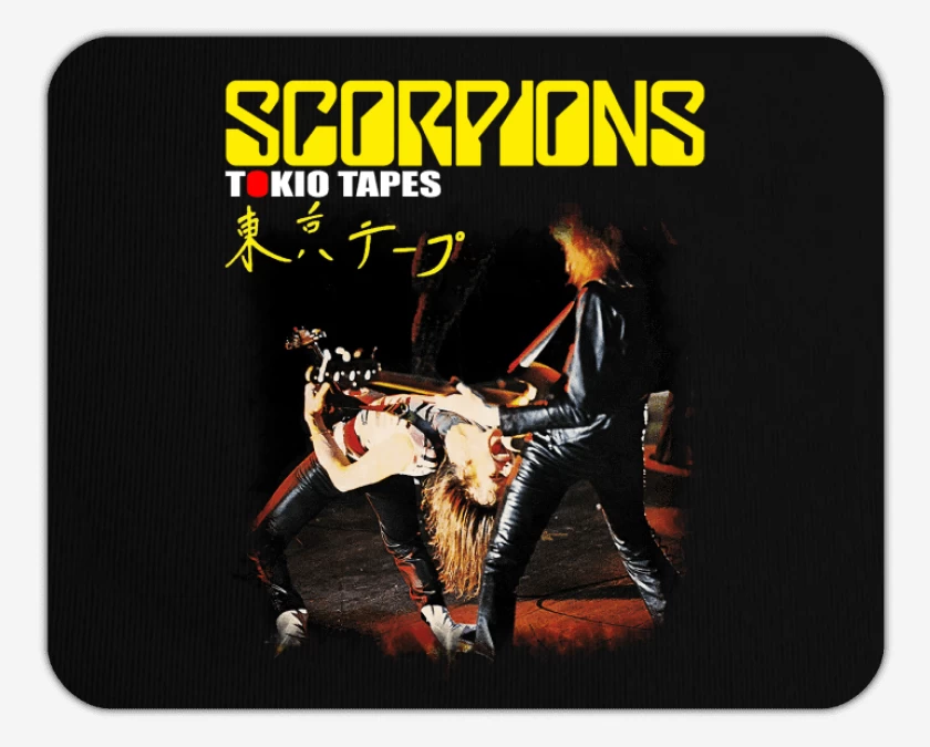 Mousepad Scorpions Tokio Tapes