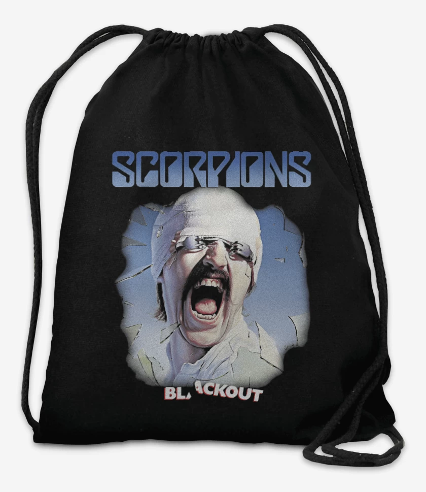Mochila Negro de Scorpions Blackout