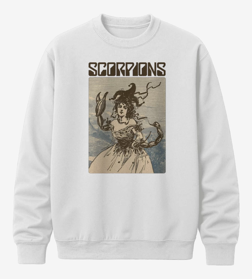 Poleron polo Scorpions Savage Amusement v1