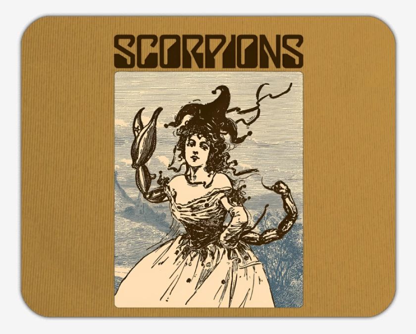 Mousepad Scorpions Savage Amusement v1