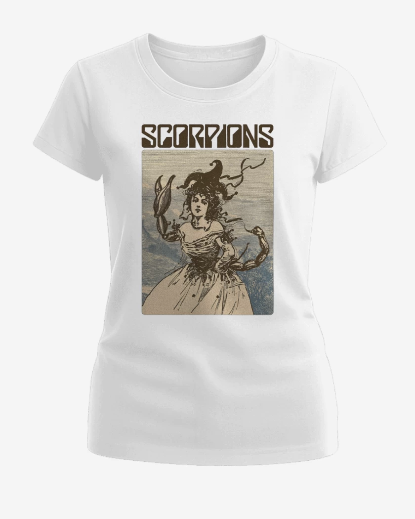 Polera de Mujer Scorpions Savage Amusement v1