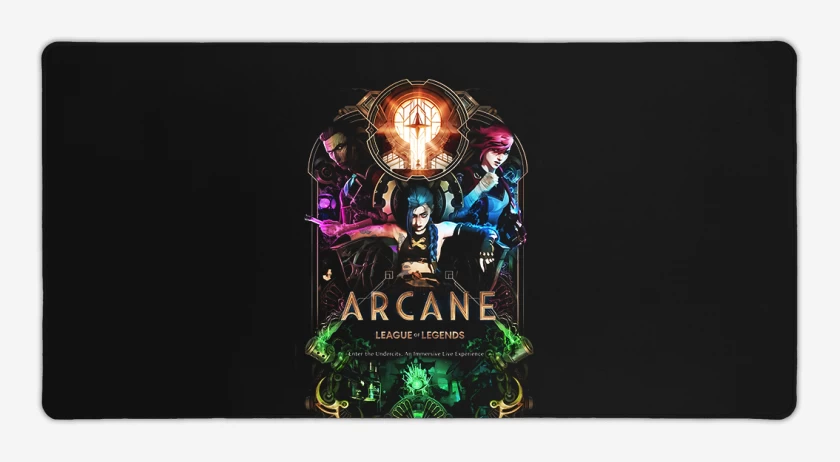 Mouse pad Gamer Arcane League of Legends