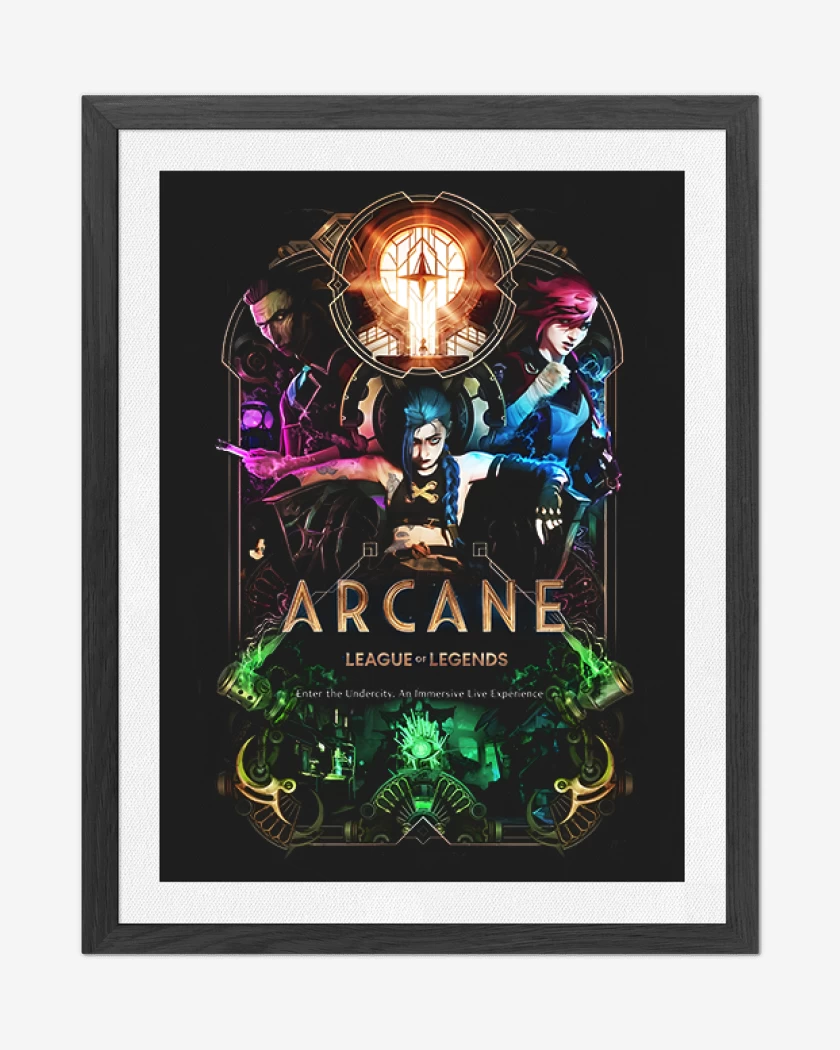 Cuadro decorativo Arcane League of Legends