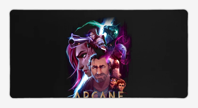 Mouse pad Gamer Arcane Lol