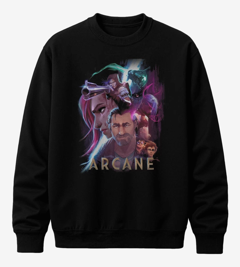 Poleron polo Arcane Lol