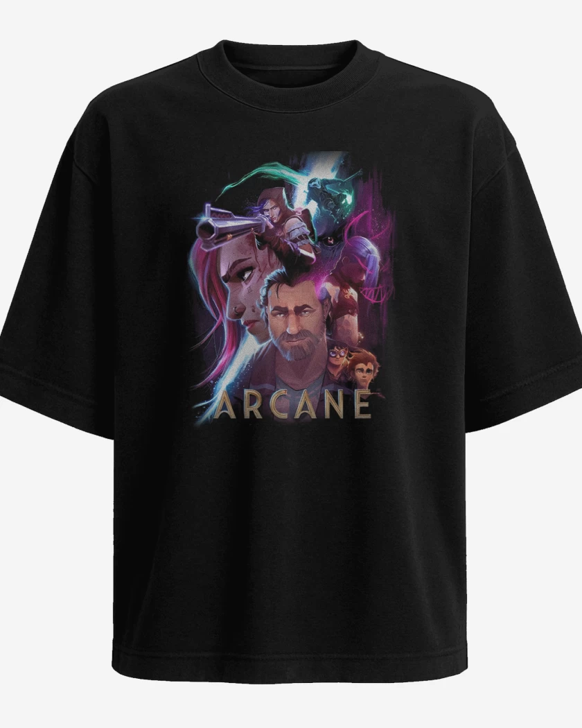 Polera Oversize Arcane Lol