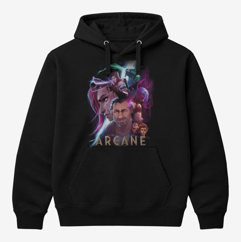 Polerón Canguro Arcane Lol
