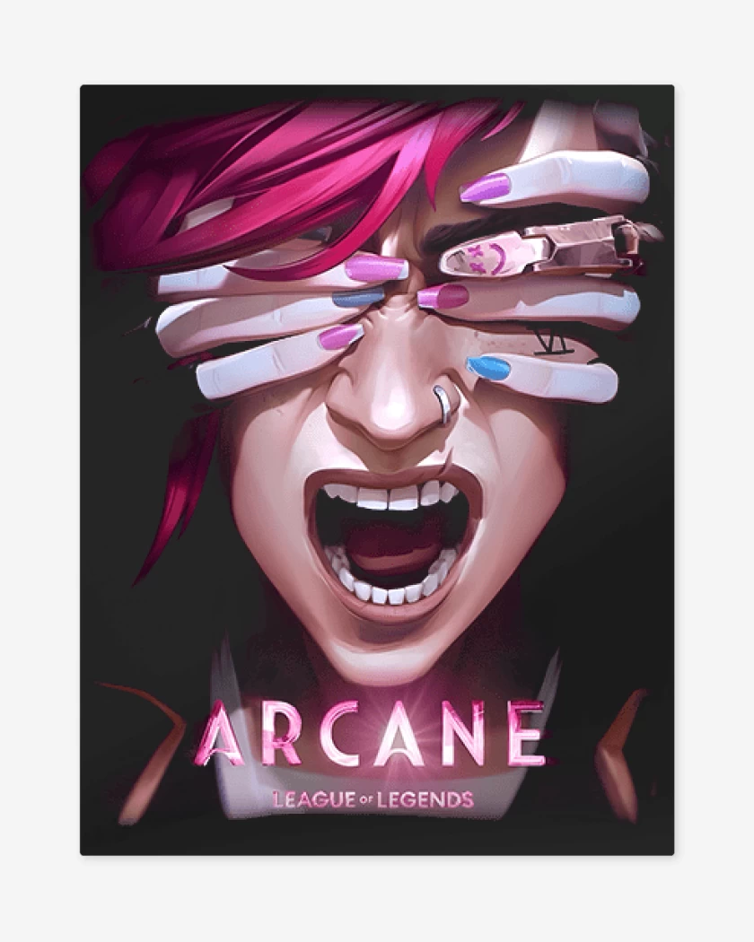 Print metalico Arcane VI