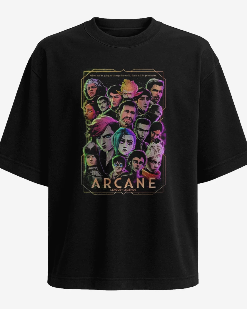 Polera Oversize Arcane serie