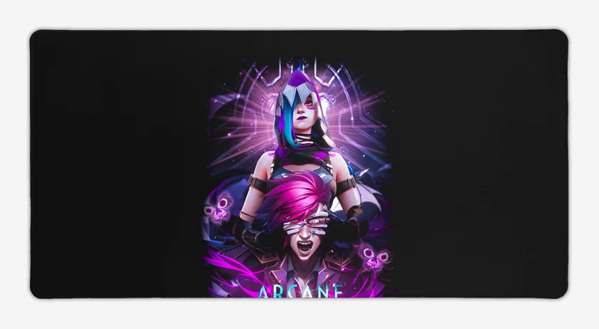 Mouse pad Gamer Jinx and VI