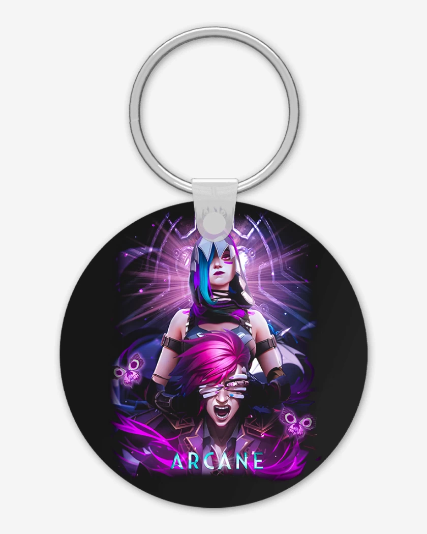 Llavero Jinx and VI