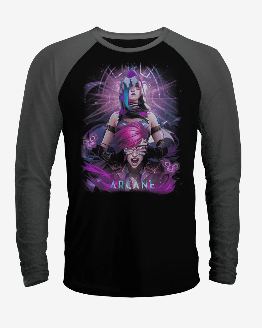 Polera Raglan Jinx and VI