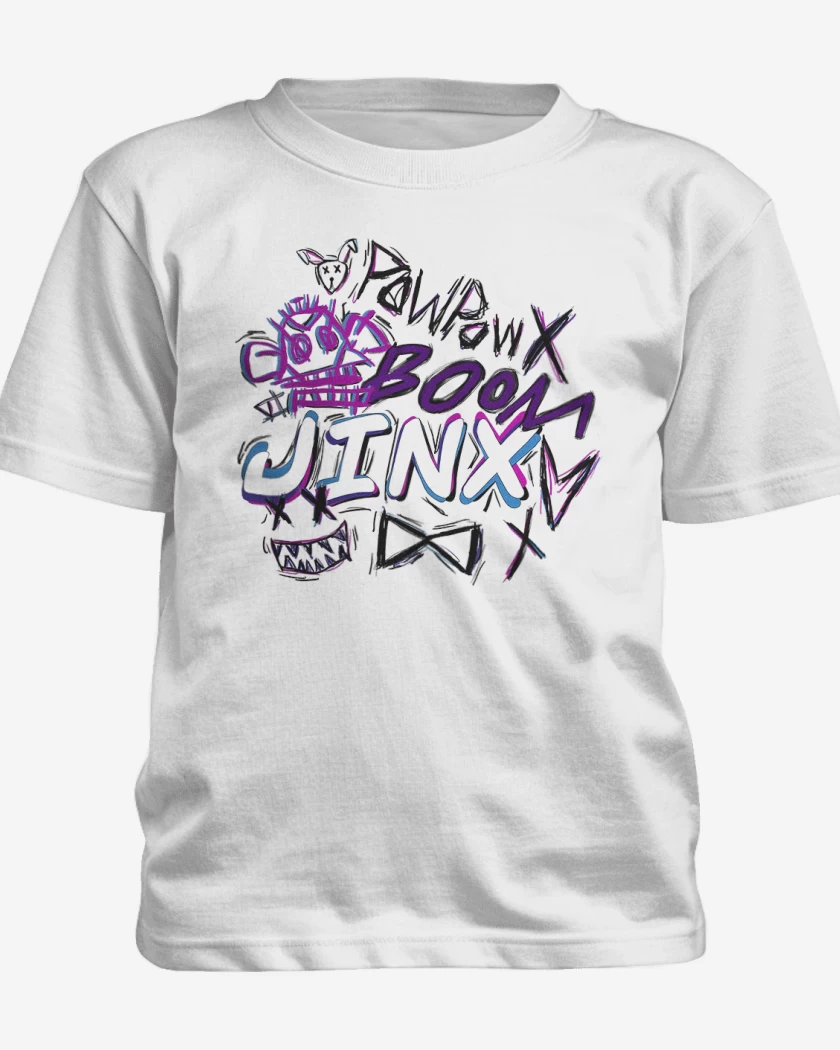Polera de niño Blanco de Jinx Boom