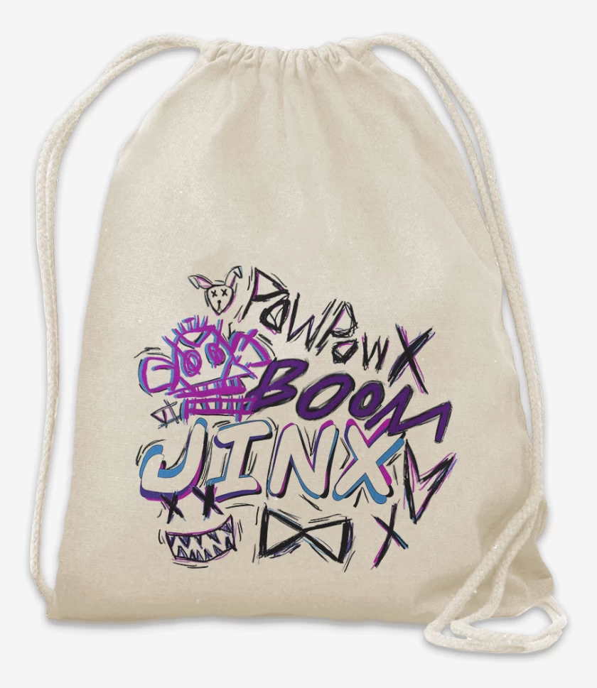 Mochila Blanco de Jinx Boom