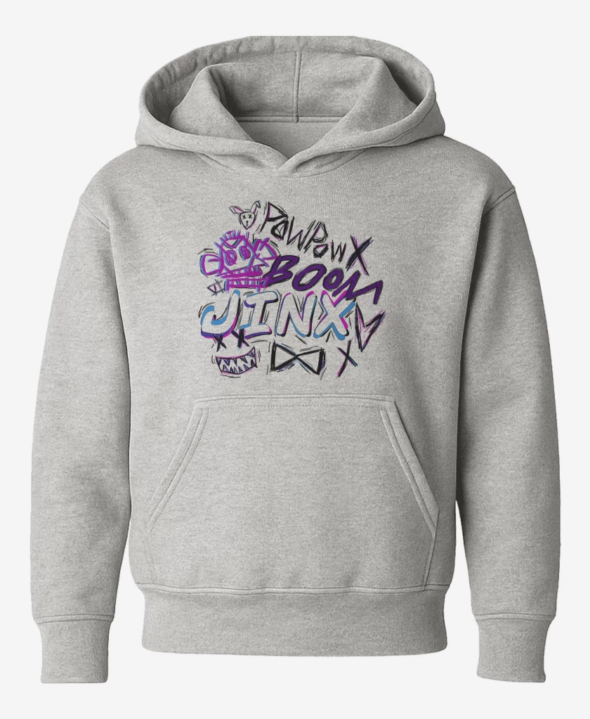 Poleron de niño Gris Melange de Jinx Boom