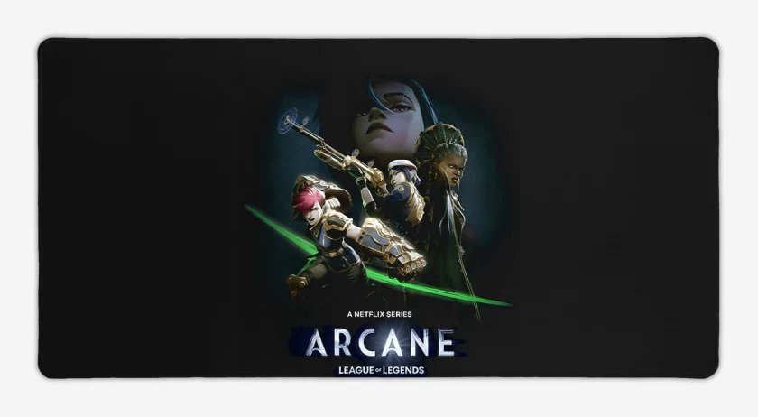 Mouse pad Gamer League of Legends Arcane