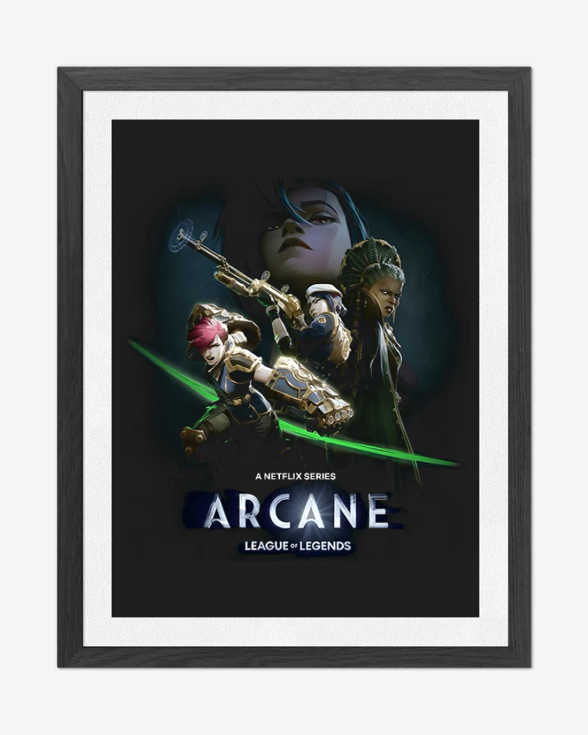 Cuadro decorativo League of Legends Arcane