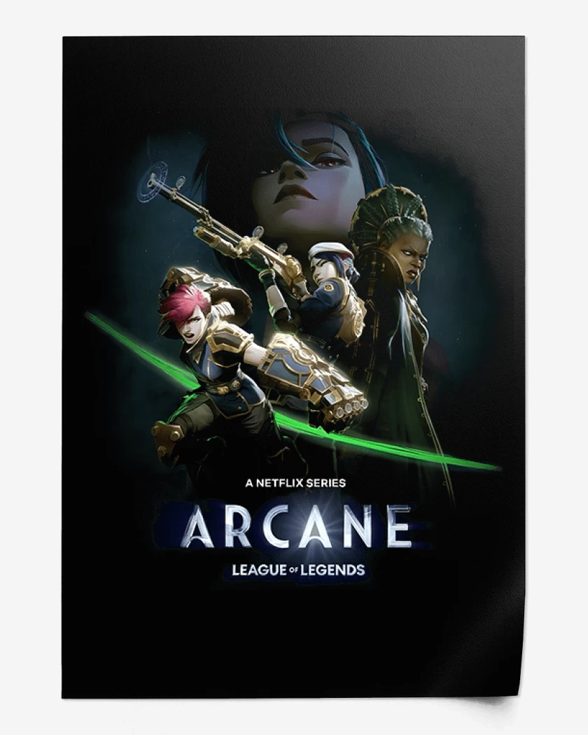Print League of Legends Arcane
