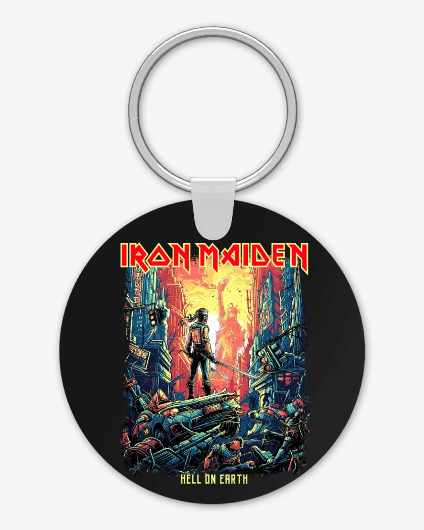 Llavero Iron Maiden Hell on Earth