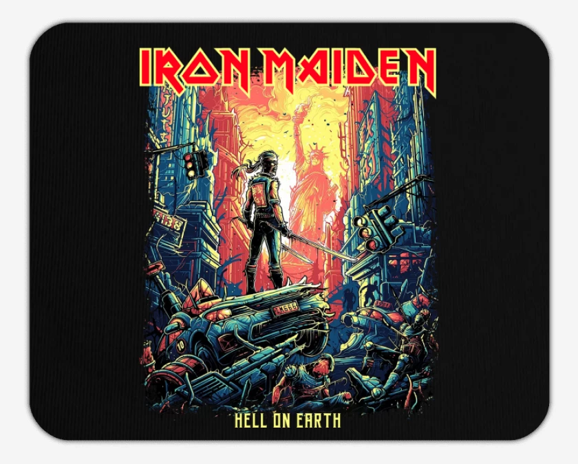 Mousepad Iron Maiden Hell on Earth