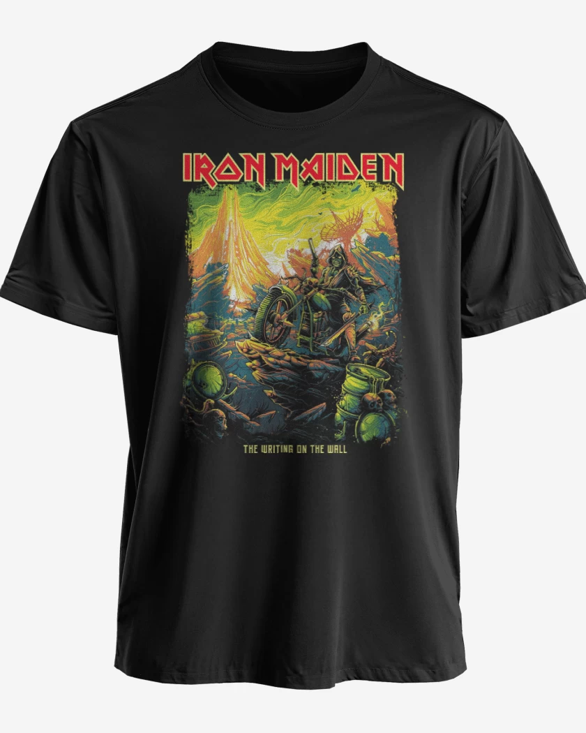 Polera Iron Maiden The Writing on the Wall