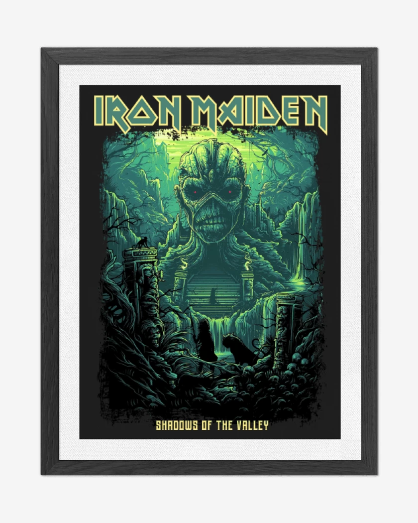 Cuadro decorativo Iron Maiden Shadows of the Valley