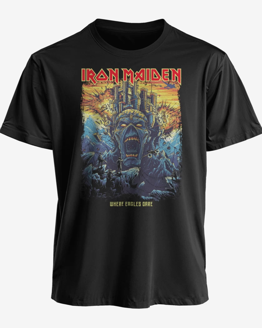 Polera Iron Maiden Where Eagles Dare 