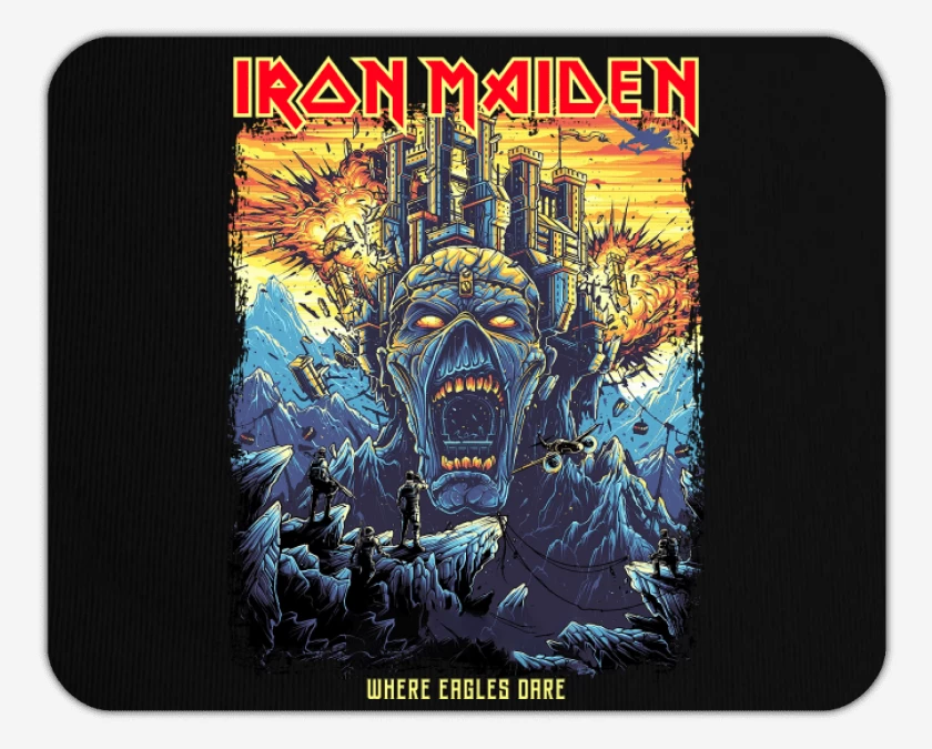 Mousepad Iron Maiden Where Eagles Dare 