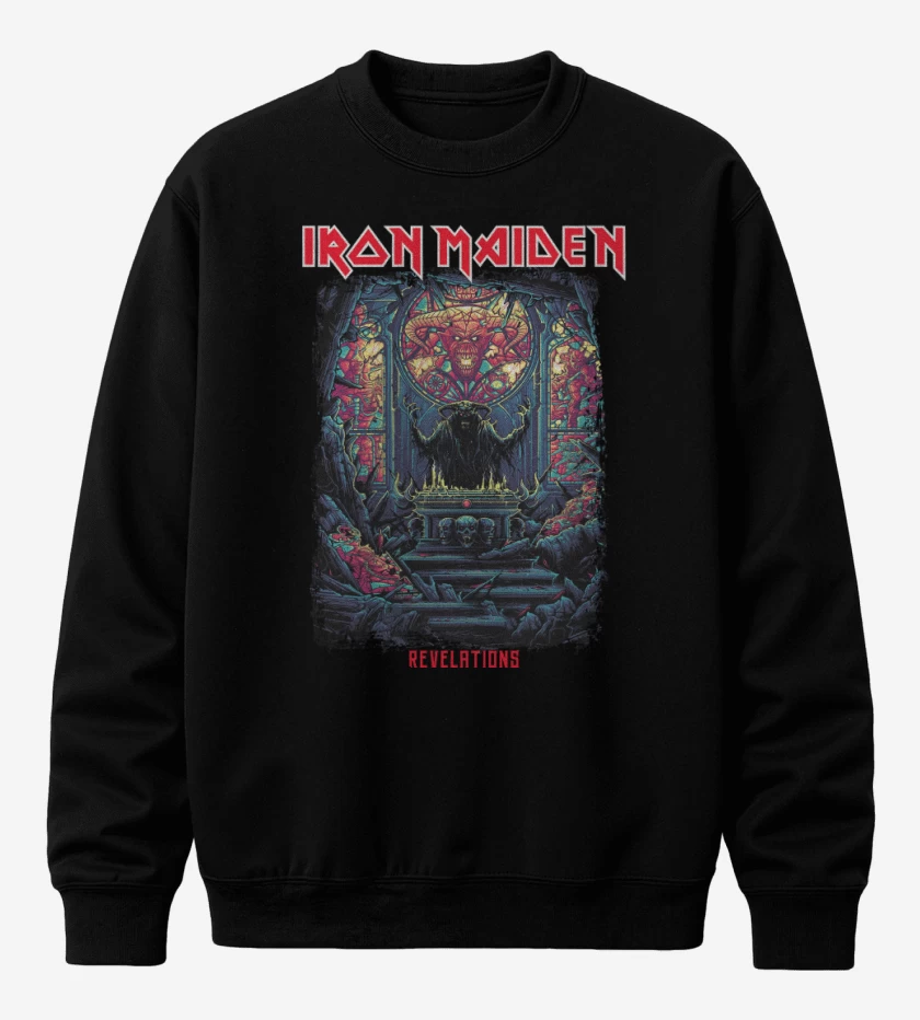 Poleron polo Iron Maiden Revelations