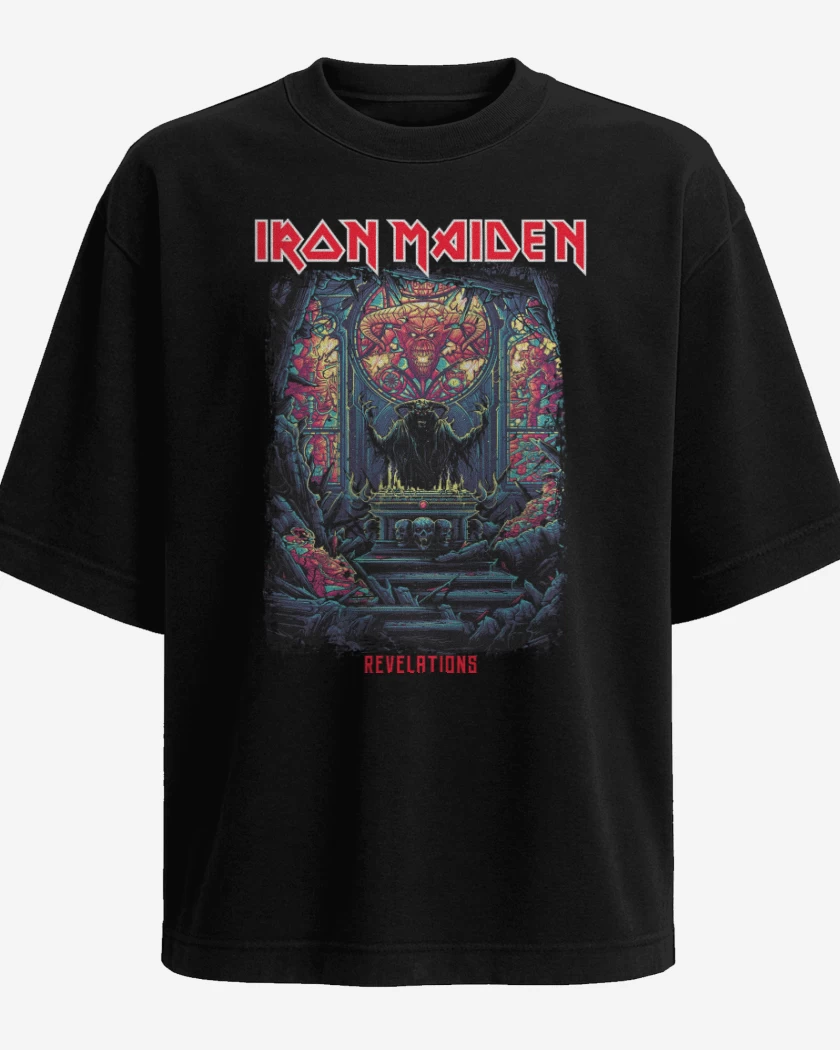 Polera Oversize Iron Maiden Revelations