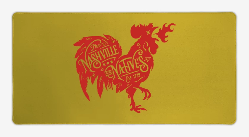 Mouse pad Gamer Amarillo de Nashville
