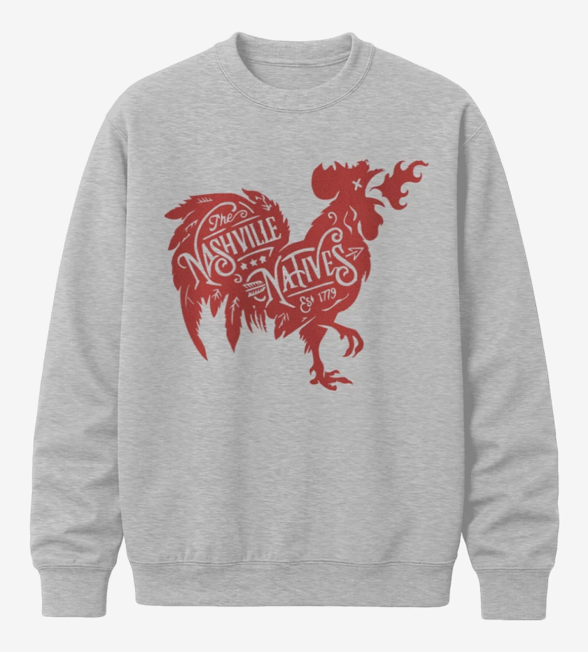 Poleron polo Gris Melange de Nashville