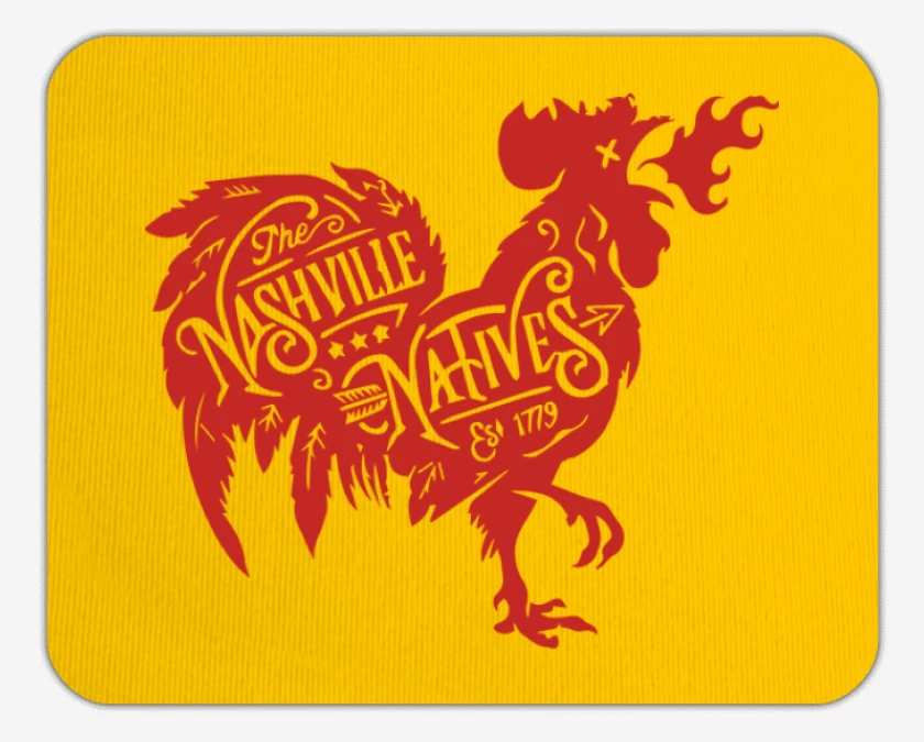 Mousepad Amarillo de Nashville