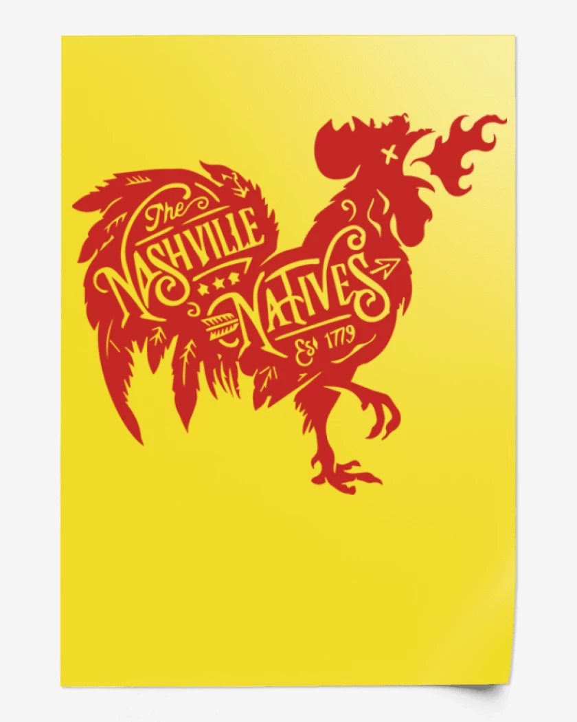 Print Amarillo de Nashville