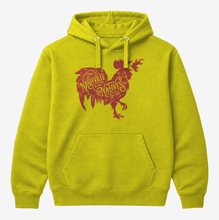 Polerón Canguro Amarillo de Nashville