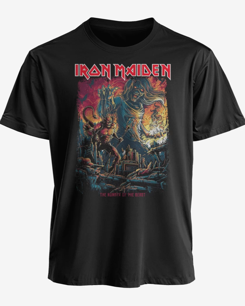 Polera Iron Maiden The Number