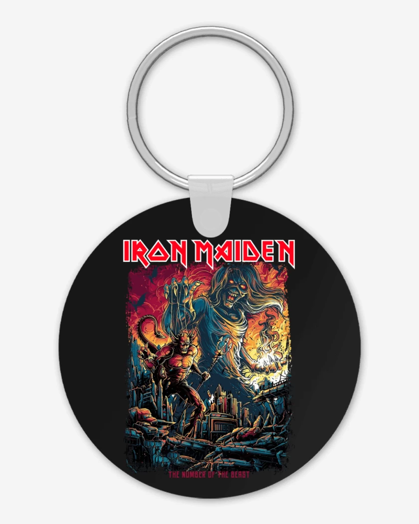 Llavero Iron Maiden The Number