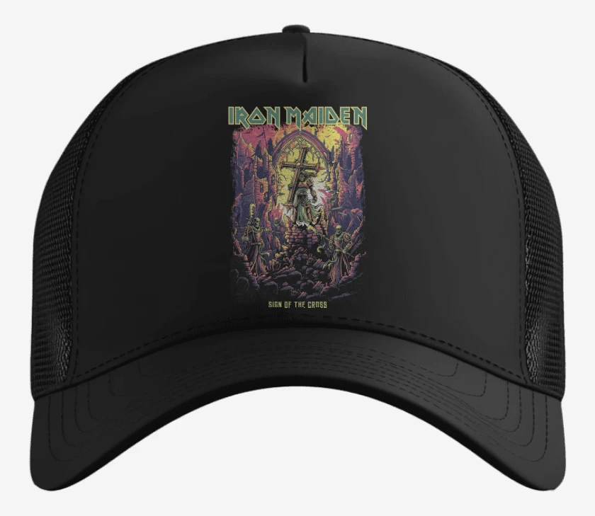 Gorro Iron Maiden Sign of the Cross
