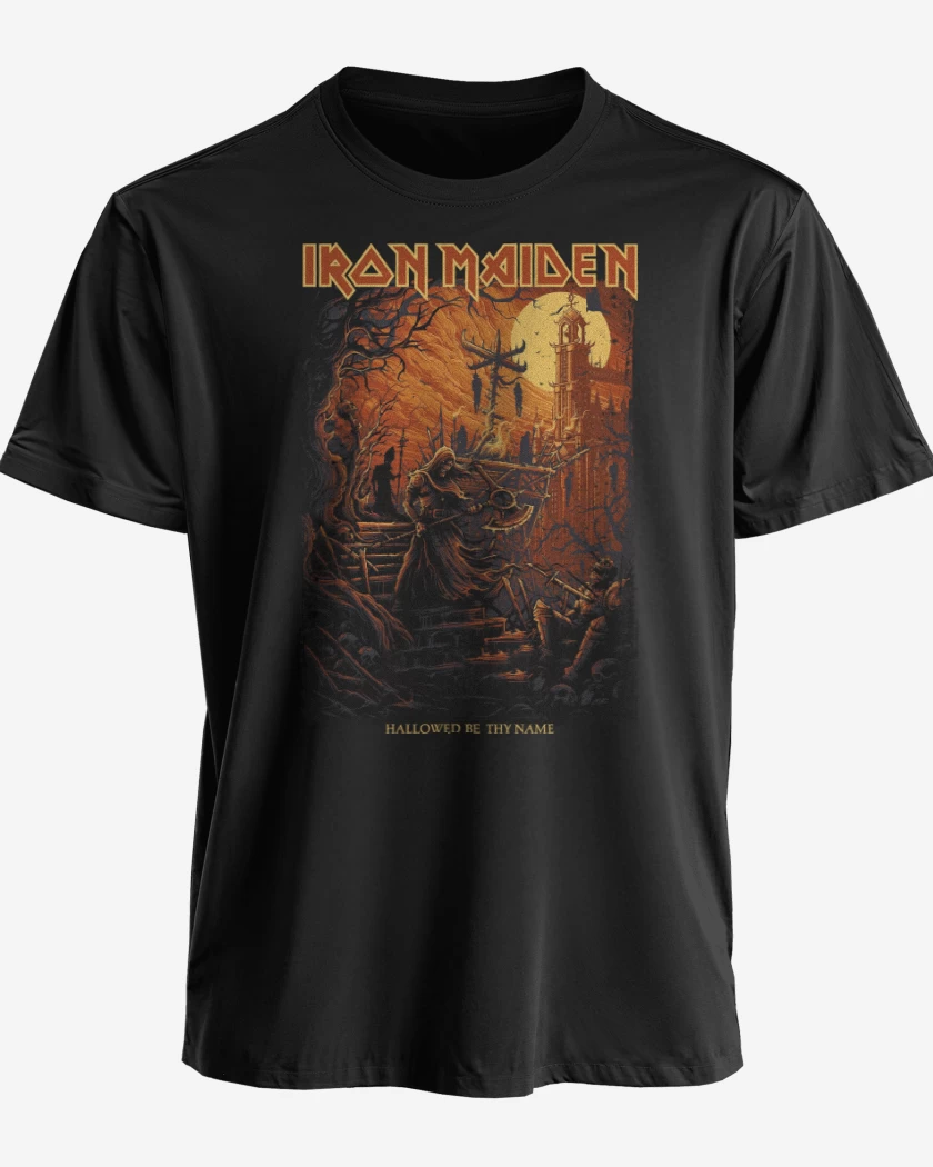 Polera Iron Maiden Hallowed be